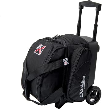 KR Strikeforce Cruiser Single Bowling Ball, Shoe and Accessory Roller Bowling Bag