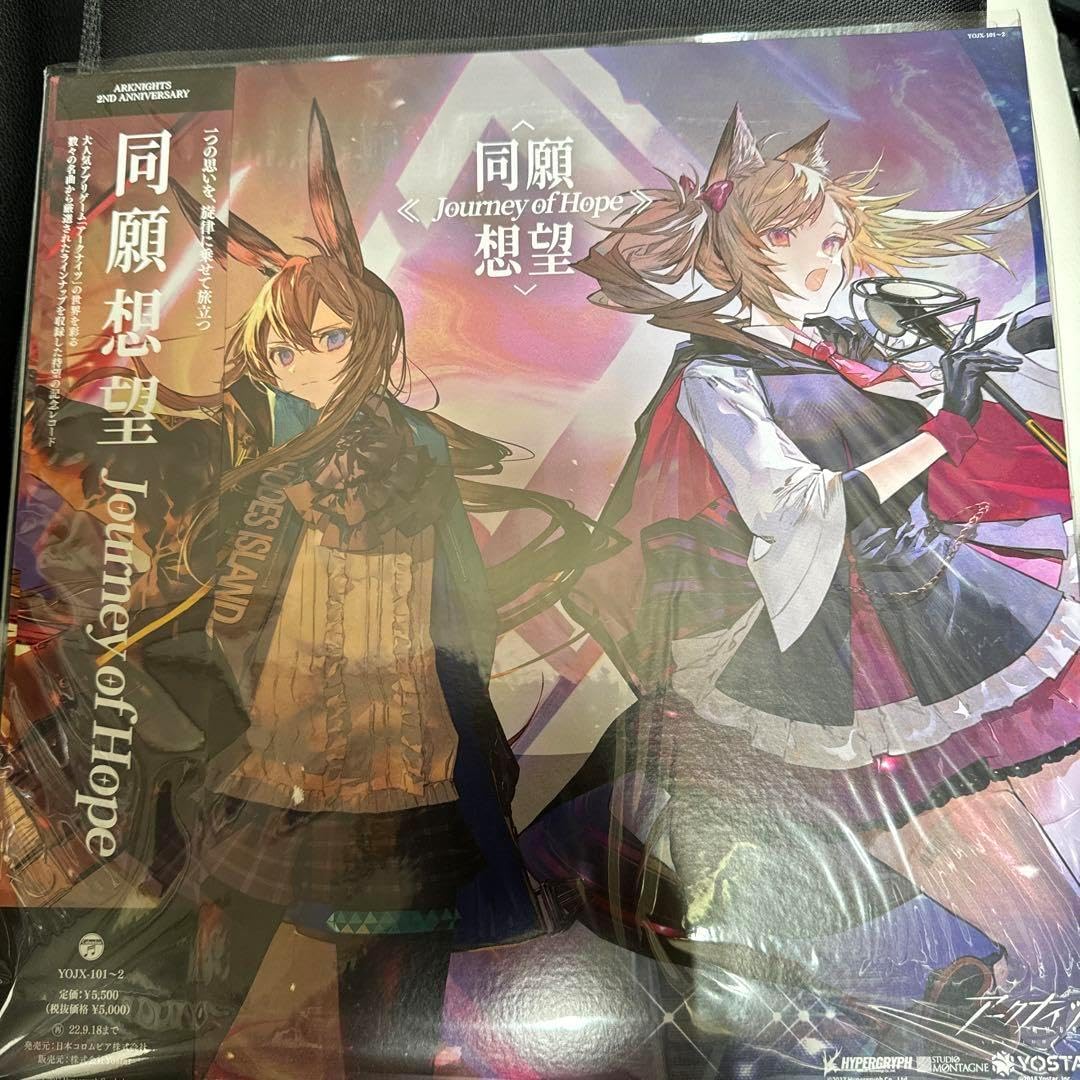 Yostar OFFICIAL SHOP ONLINE &frasl; アークナイツ 6周年記念アナログレコード「残夢軌跡」 |  アークナイツ2周年記念アナログレコード同願想望 QHUCBNXA | 壁掛け時計 | ノーブランド品