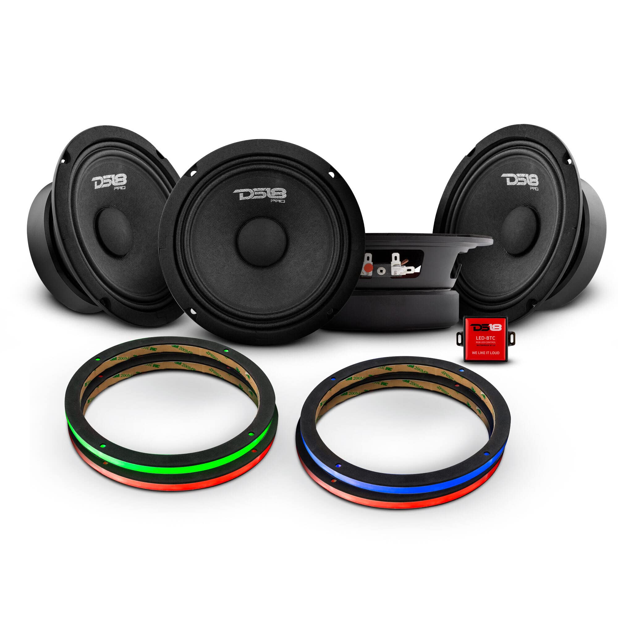 Amazon.com: DS18 4X PRO-GM6 Loudspeakers 6.5