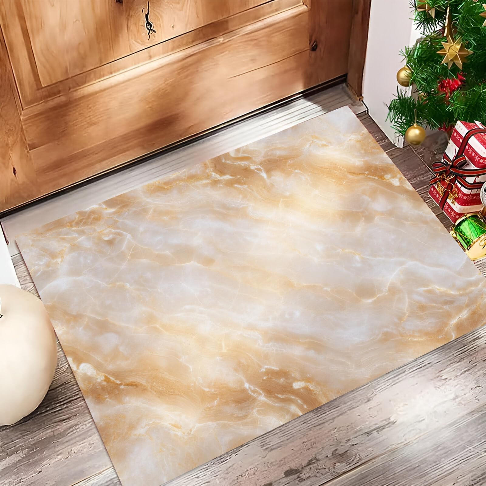 Tapis de cuisine 3D marbre pour sécuriser votre entrée