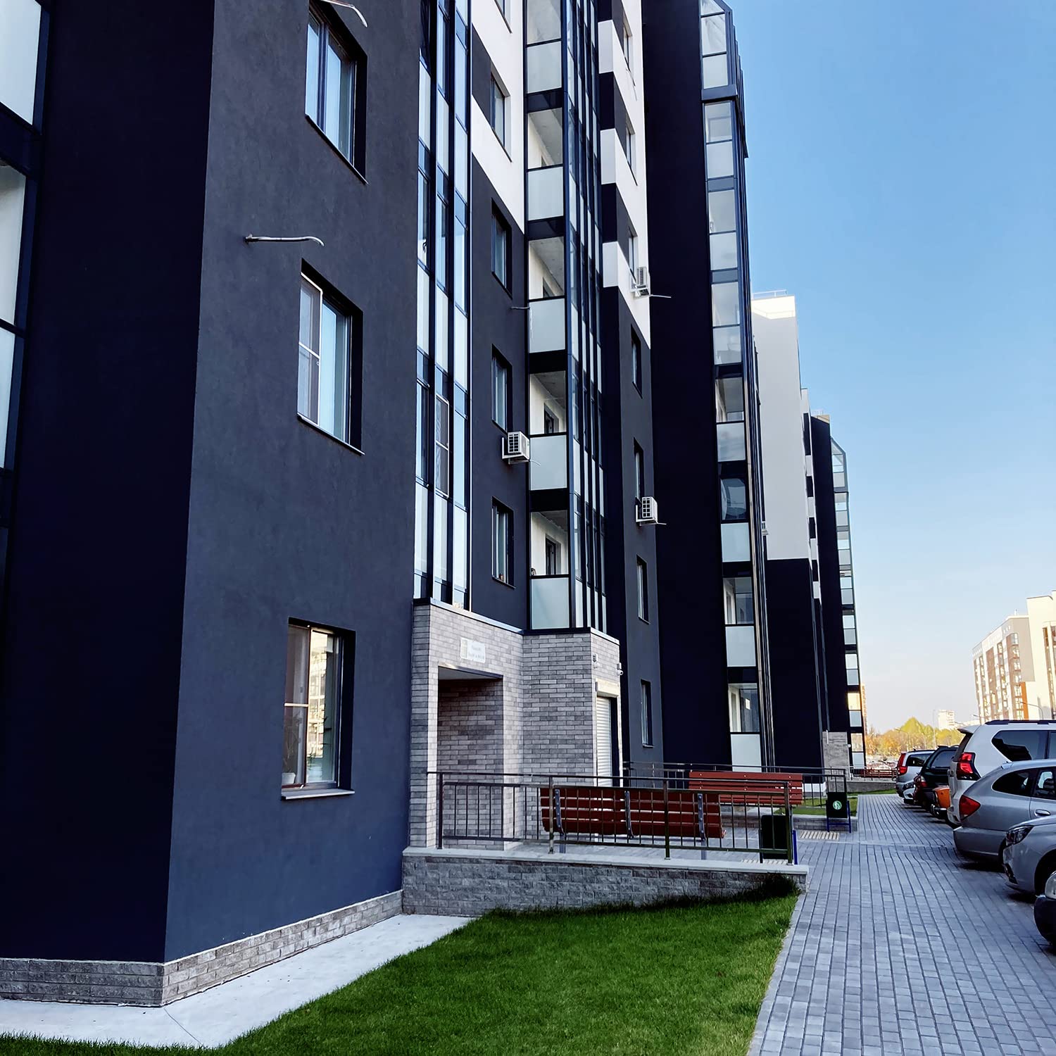 Peinture noire 5 L Abrasion humide classe 1 Résiste UV intempéries pour béton mur façade toit