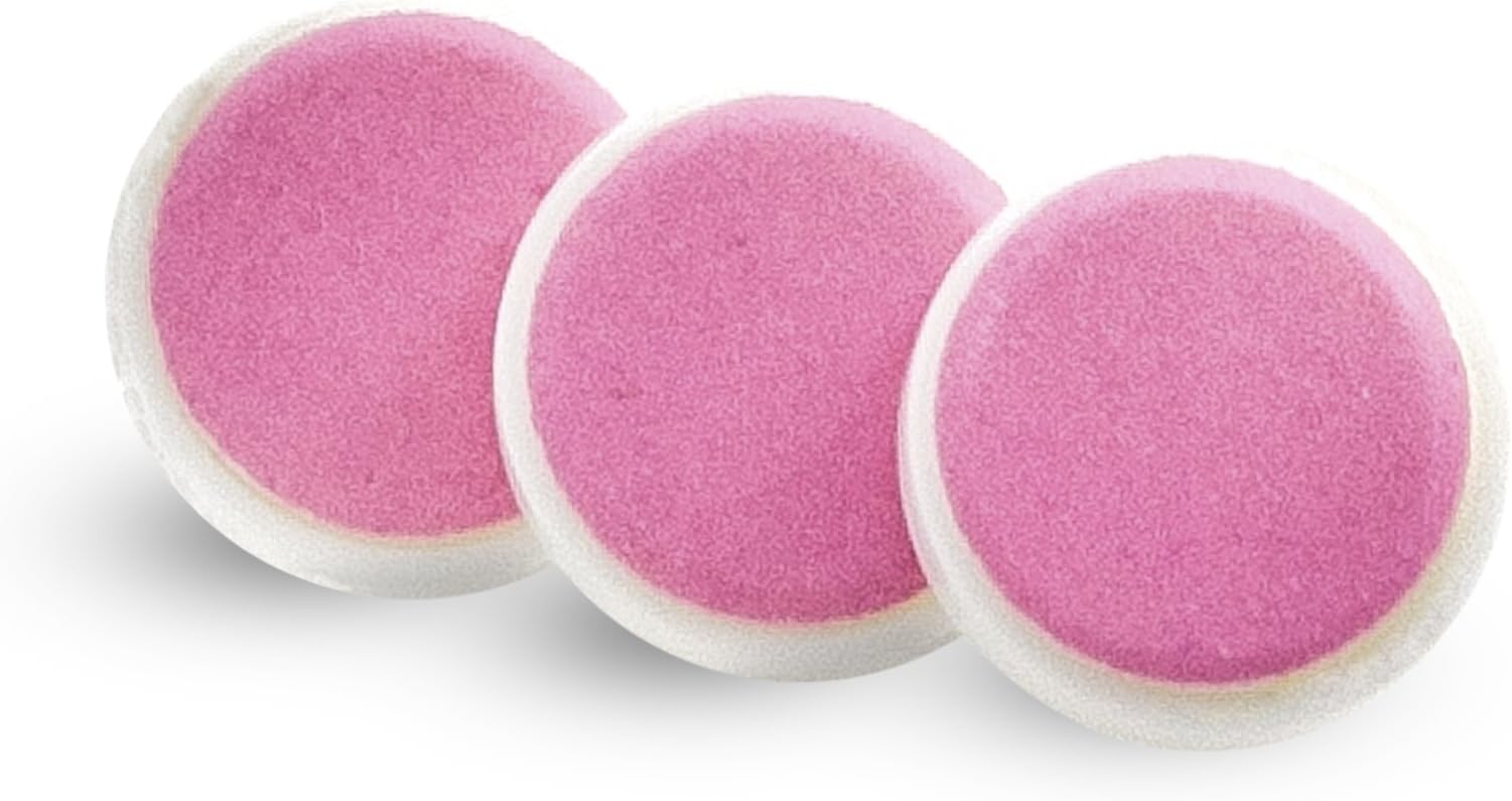 Electric Nail File for Babies - Replacement pads | ZoLi BUZZ B replacement pads 0-3 months baby nail file set, nail buffing pads, pink, Set of 3