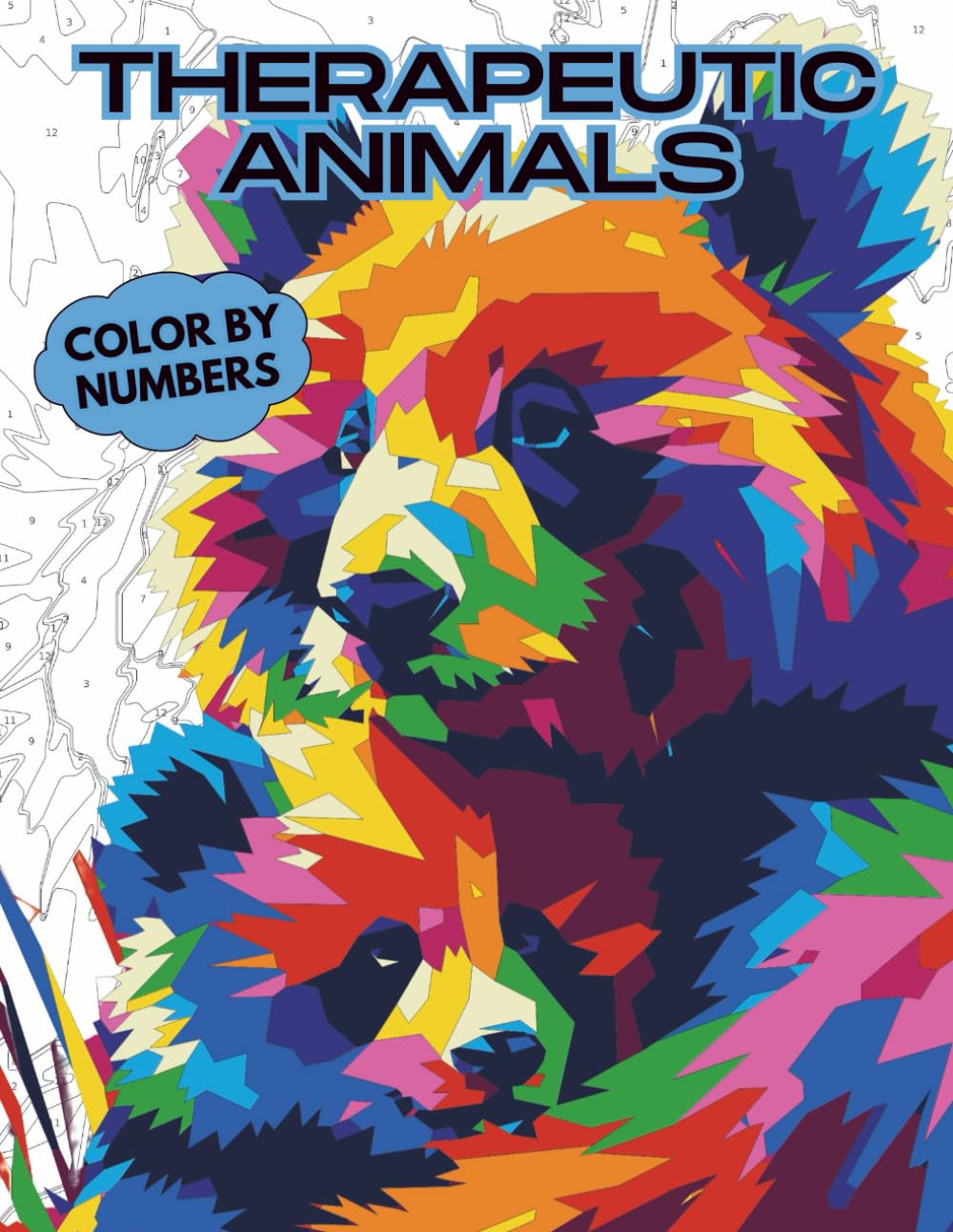 Color by Number for Adults - Paint by Number for Adult Animals: A Relaxing Color by Number Book with Beautiful Animals for Stress Relief and Mindful Coloring (Color by Numbers)