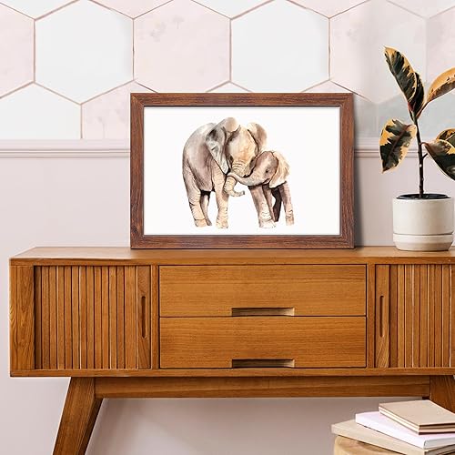 Vista 149 de LaVie Home - Portarretratos de 18 x 24 pulgadas, fotos de 16 x 20 pulgadas con paspartú, de 18 x 24 pulgadas sin paspartú, plexiglás pulido, Negro