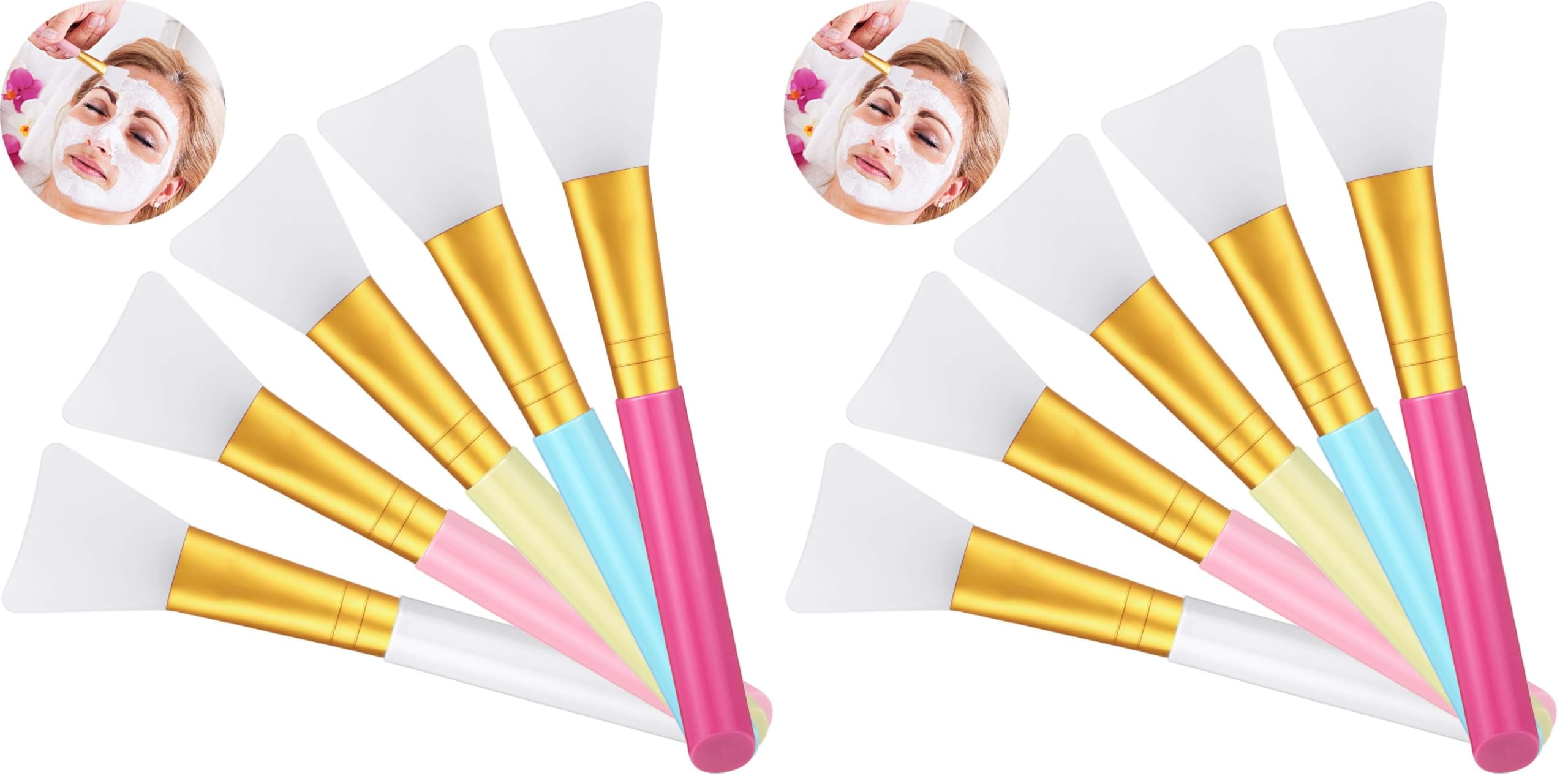 Silicone Face Mask Brushes Facial Mud Applicator Clay Tools