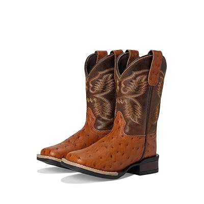 Roper Kids Garza (Toddler/Little Kid) Cowboy Boots Tan