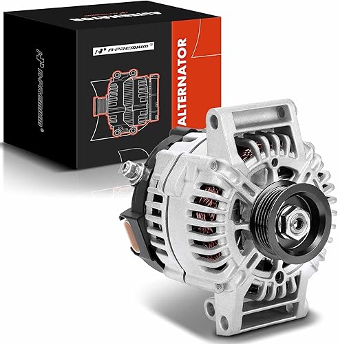 A-Premium Alternador compatible con Chevrolet Malibu 2004-2005 L4 2.2L, Malibu 2006-2008 L4 2.2L y Saturn Ion 2006-2007 L4 2.4L, 12V 115A CW polea