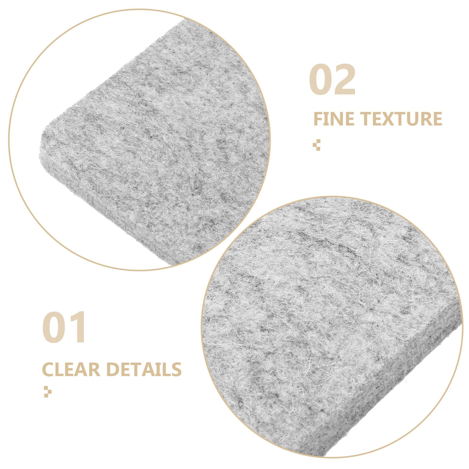 Wollfilz Bügelunterlage Hochabsorbierend Bügelmatte für Quilting und Dampf Bügeleisen Hitzebeständige Filzunterlage zum Schutz Empfindlicher Kleidung Beim Bügeln