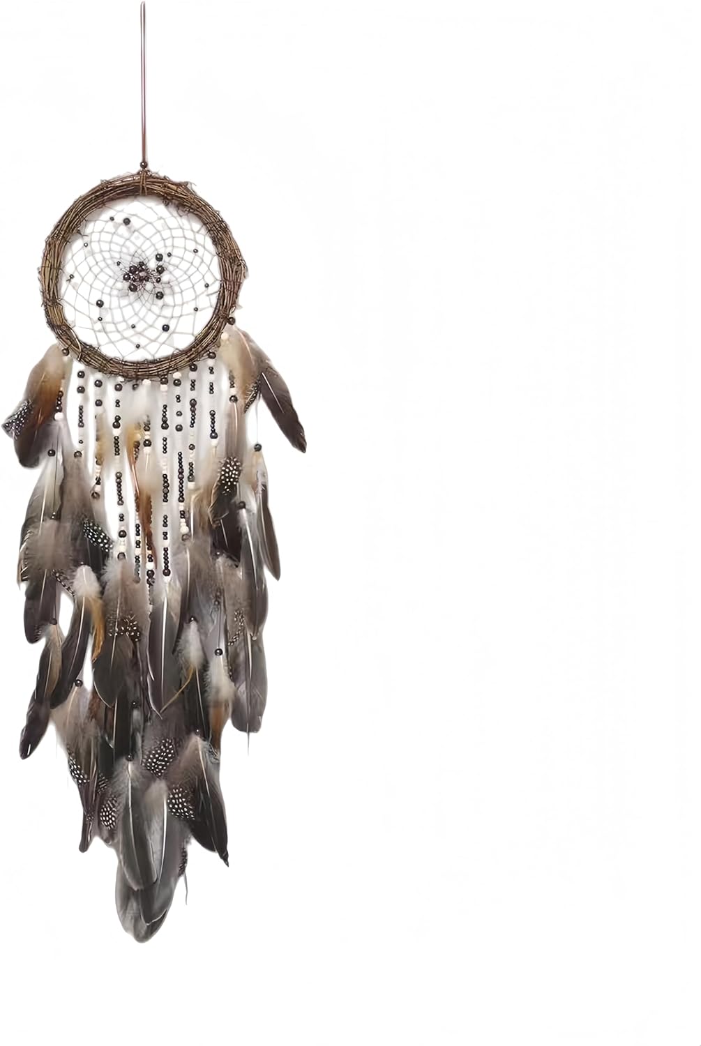 LWDXQQTX-Girl's Green Dreamcatcher - Feather-Woven Decor - Home Decor - Exquisite Wind Chime Ornament - Bearer of Auspicious Wishes (Green2)