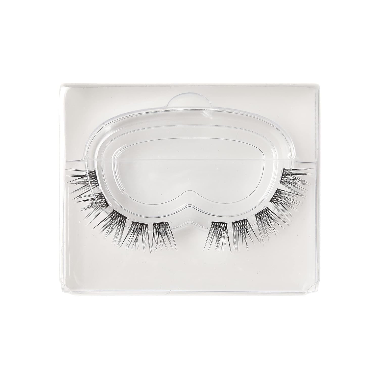 KISS Falscara DIY Eyelash Extension Volumizing Wisps - Featherlight Synthetic Reusable Artificial Eyelashes Pack of 10 Mini Lash Clusters for that Authentic Eyelash Extension Look