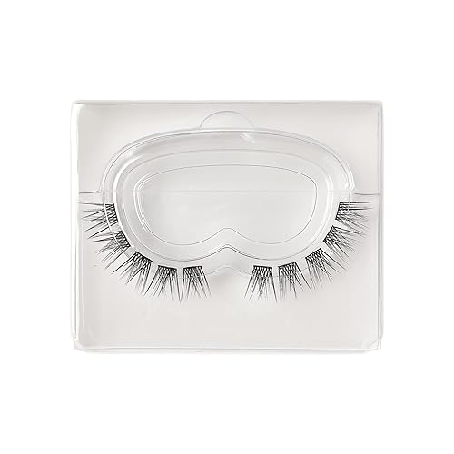 Miniatura 4 de KISS Falscara - Extensiones de pestañas voluminizadoras para hacer tú mismo, pestañas artificiales sintéticas, reutilizables, paquete de 10 mini