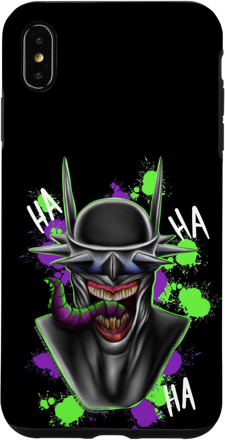 iPhone 14 Plus DC Comics Fanart Batman Joker Laughing Face Case