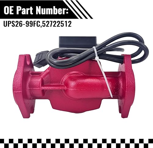 Miniatura 2 de UPS26-99FC 115V 16HP Bomba de caldera de bomba de circulación de agua utilizada para calefacción radiante, calefacción de bobina de ventilador,