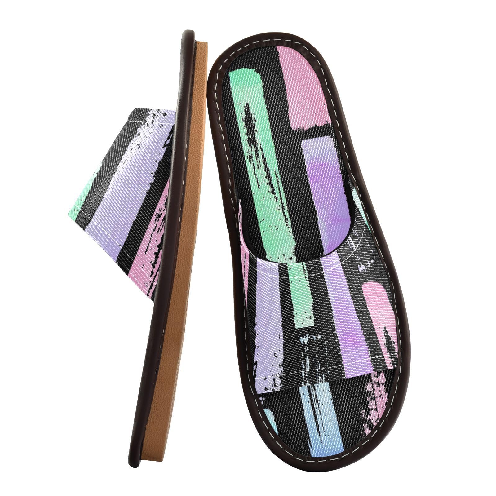 GuoChe Home Beach Non Slip Sandals for Pool Gym Bath House Bathroom Slippers Indoor Outdoor Summer Soft