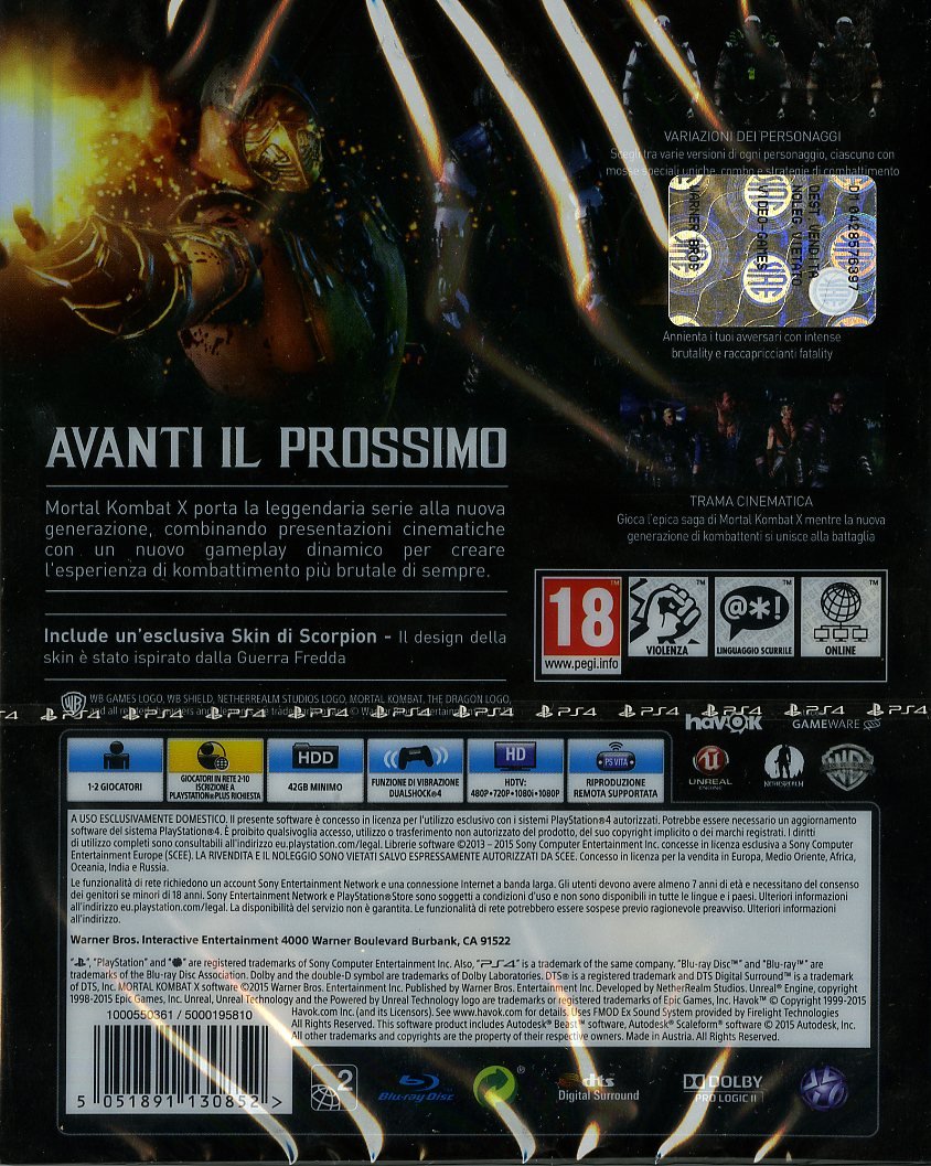 Mortal Kombat X - Special Limited Edition