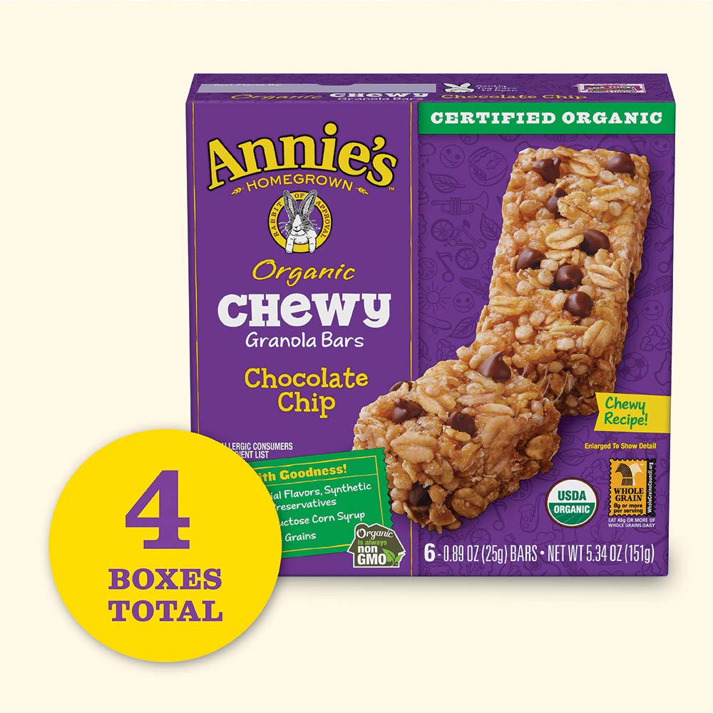 Annie’S Organic Chewy Granola Bars – CEMVJ