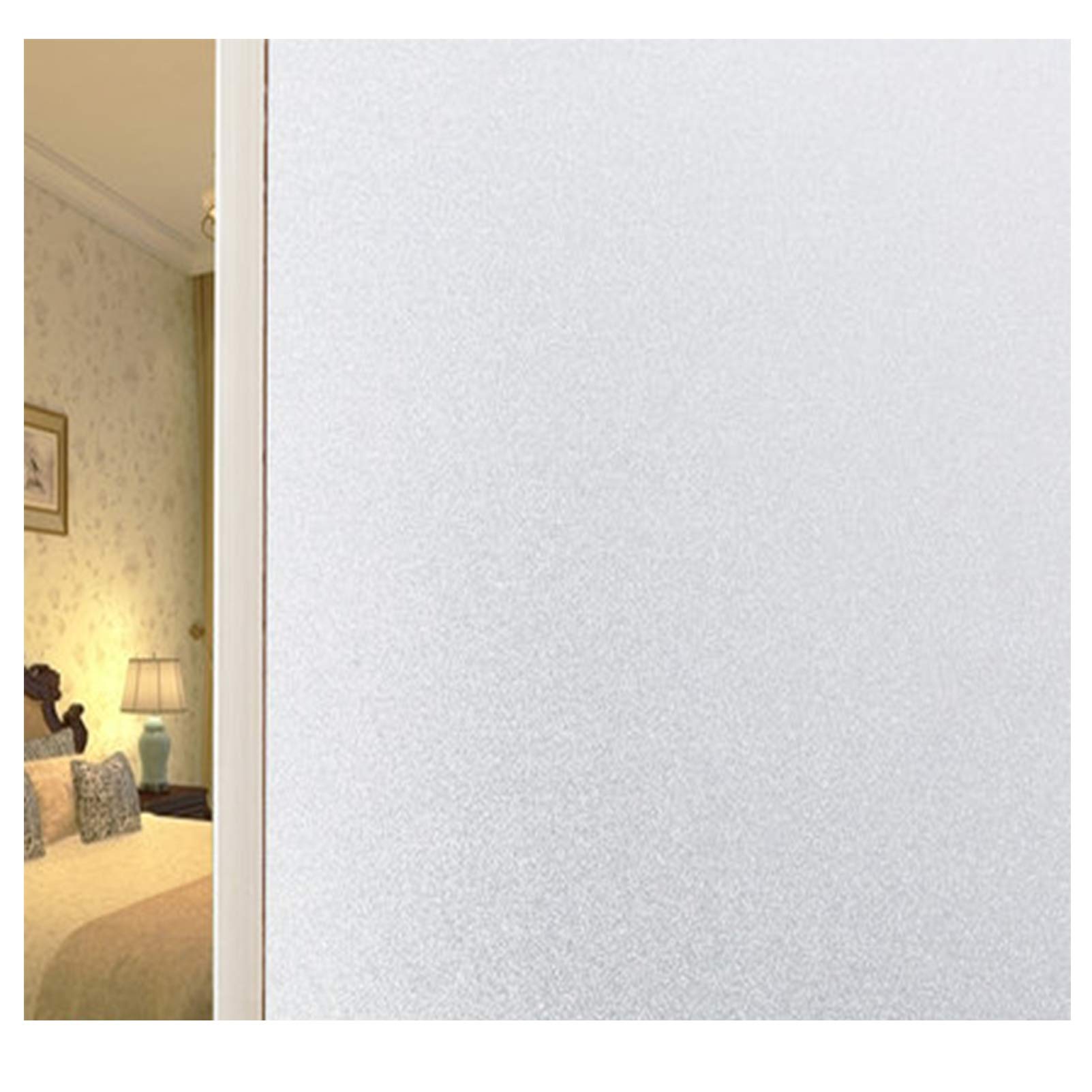 Film dépoli de vitre mat blanc 0,7x5m pour fenêtres de maison