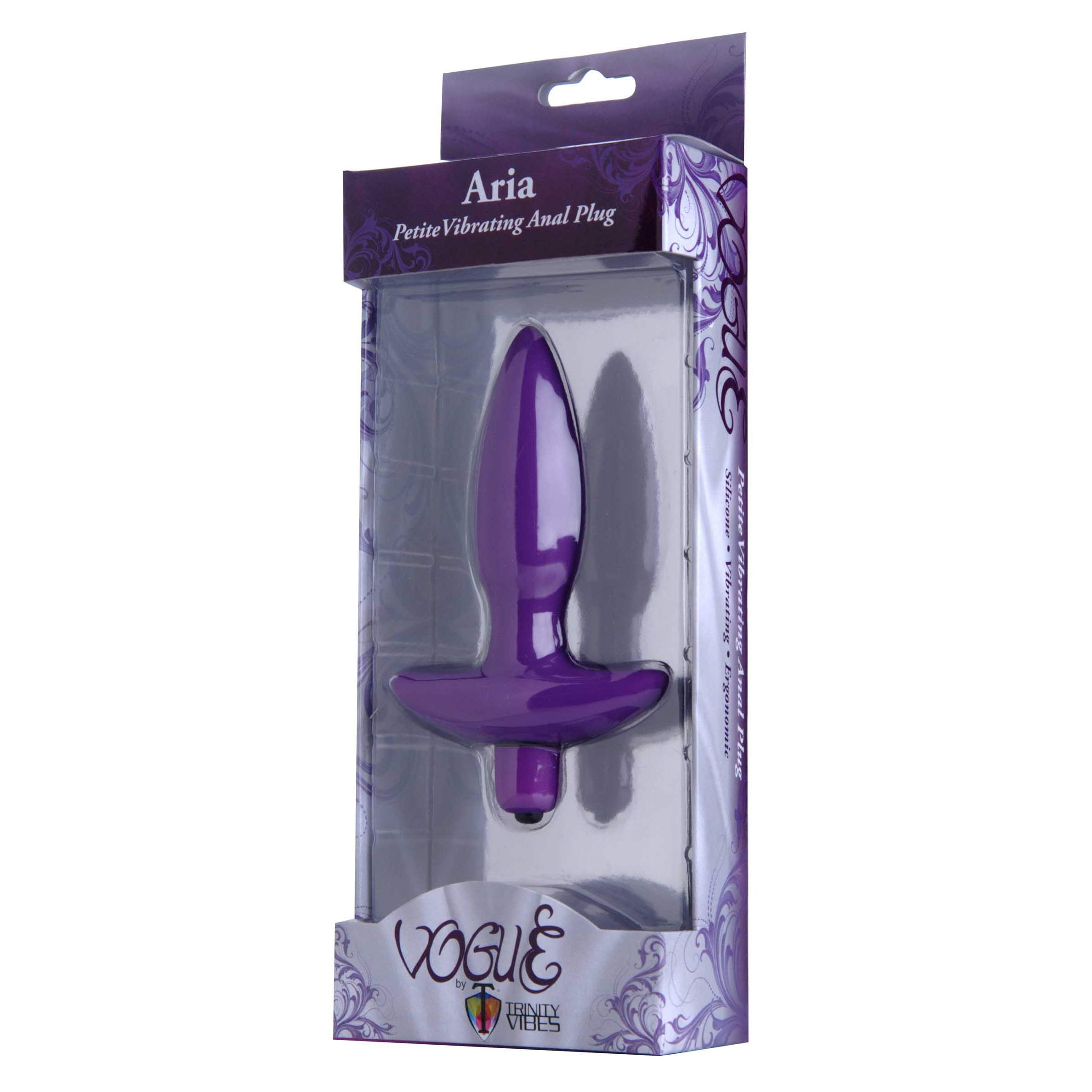 Amazon.com: Trinity Vibes Vibrating Silicone Anal Plug | Small, Soft &  Body-Safe | Powerful Waterproof Vibration for Comfortable Stimulation | 5.5  in Length | Purple