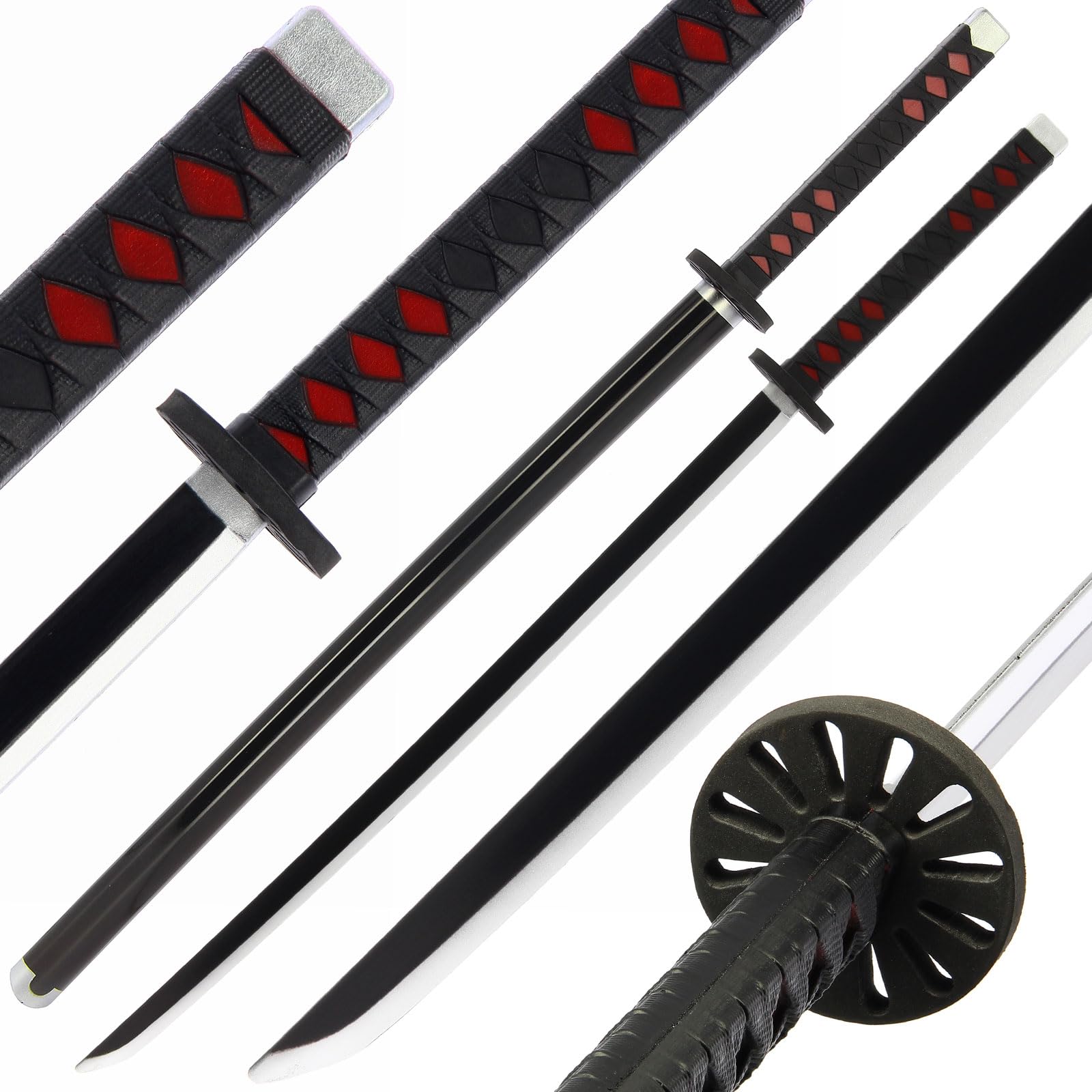 Anime Style Foam Sword Prop Cosplay Collection Show Replica Blunt Safe Toy Weapon 101.5cm Decoration & Roleplay (6. Kamodo Tanji-roo) — image 1
