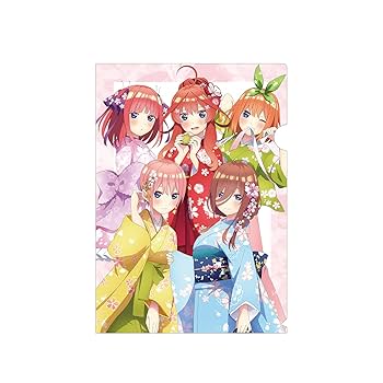 【も か】五等分の花嫁クリアファイルstrawberry style 集合 も か】五等分の花嫁クリアファイルstrawberry style 集合