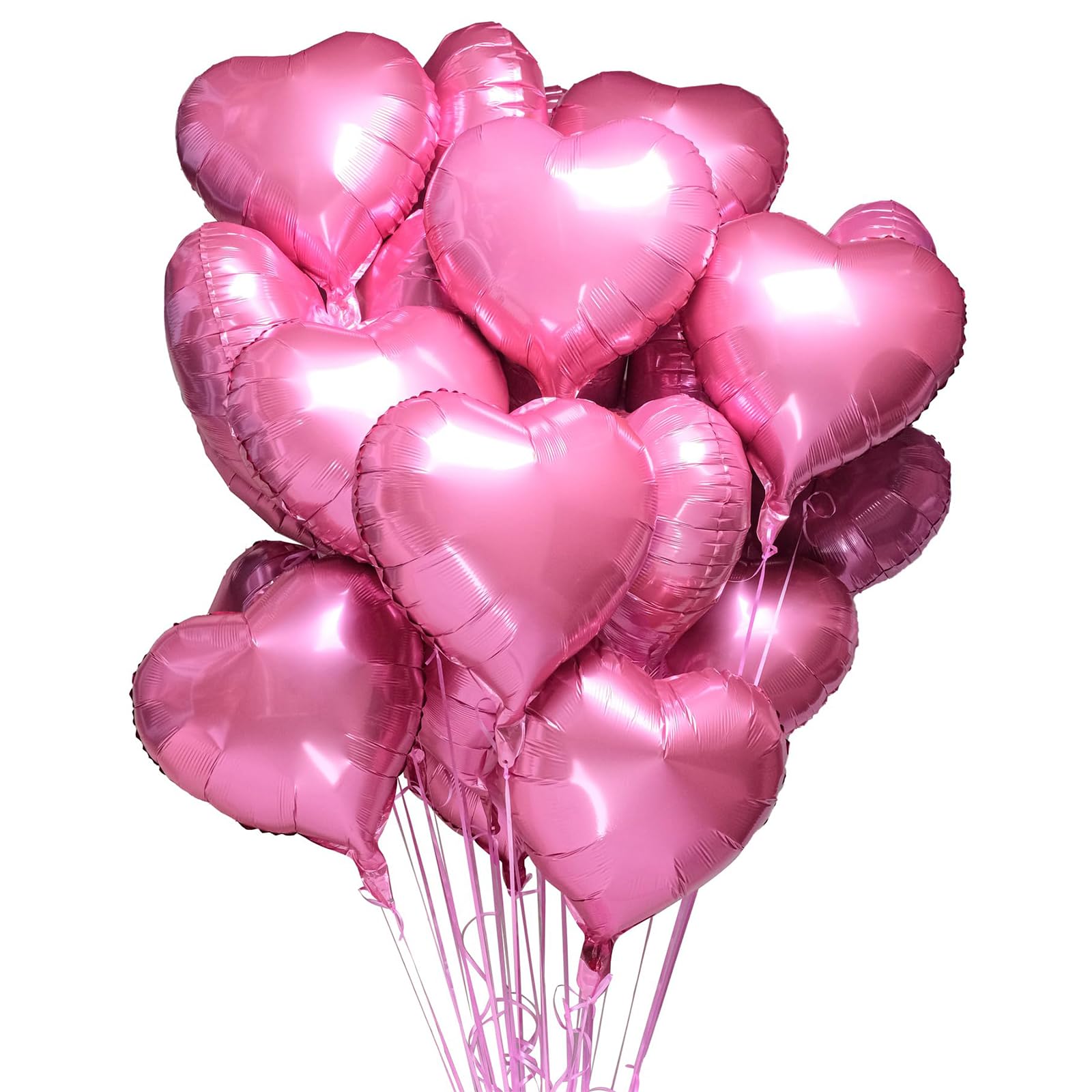 UTXN Lot De 10 Ballons En Forme De Cœur Rose, 45,7 Cm, En | WhichOne
