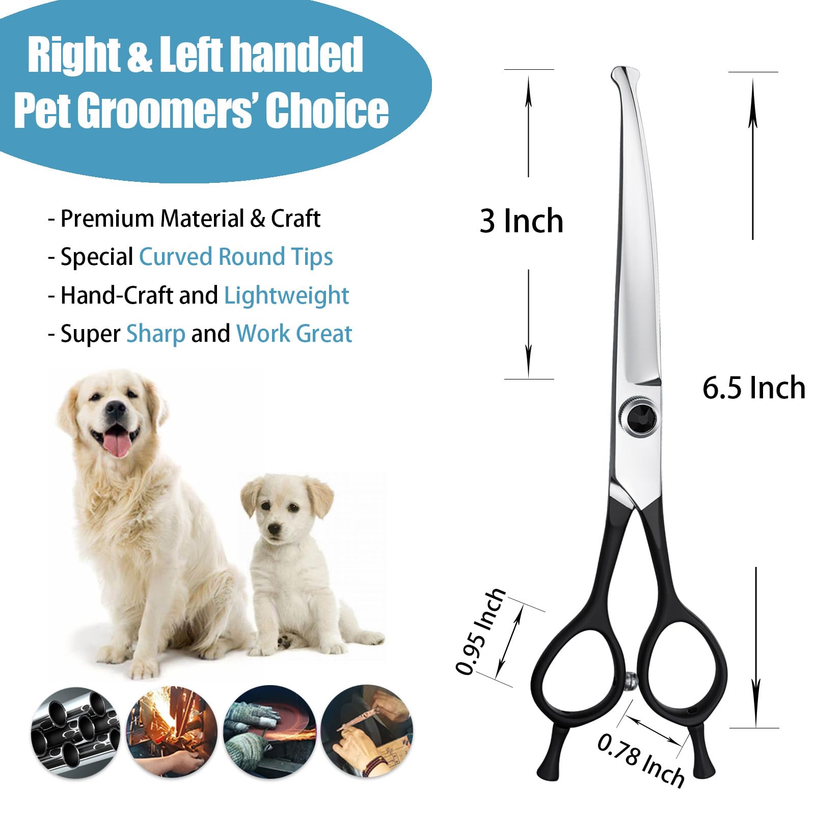 pet groomer best grooming scissors