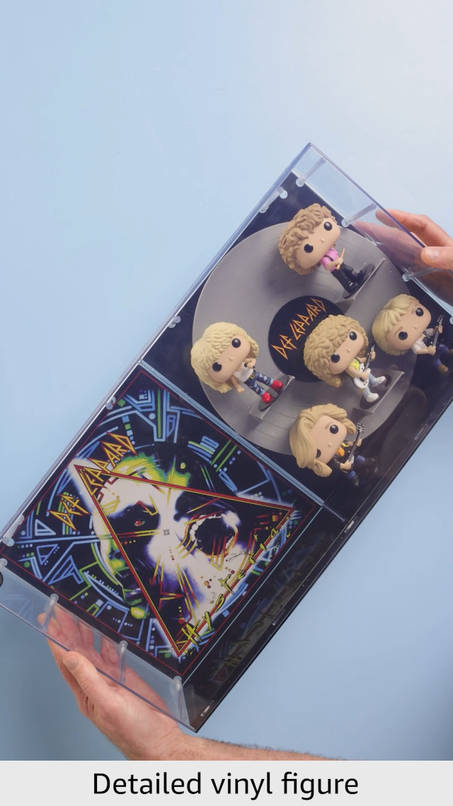 Amazon.com: Funko Pop Album Deluxe: Def Leppard - Hysteria Vinyl