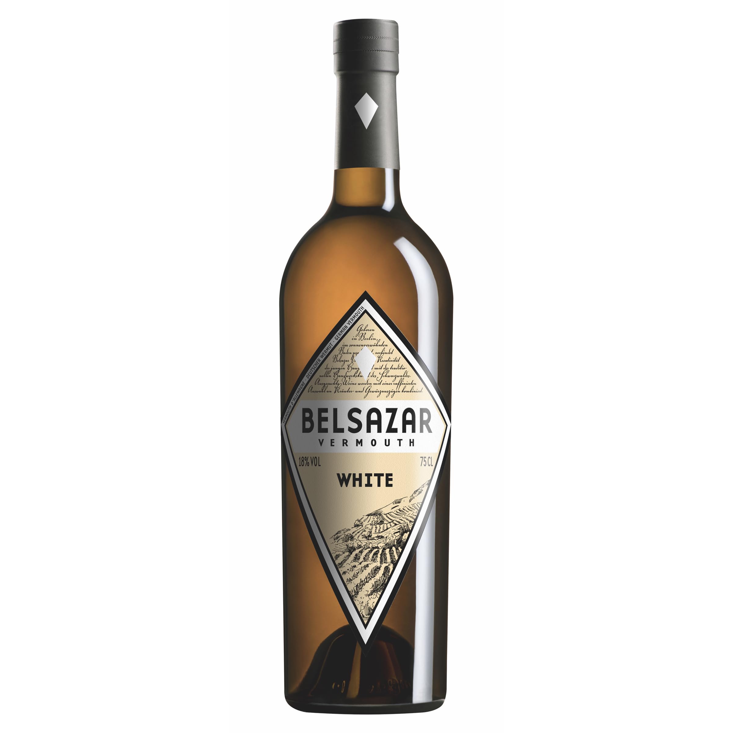Belsazar White Vermouth, Weißer Wermut aus dem Schwarzwald, Aperitif (1 x 0,75 l)