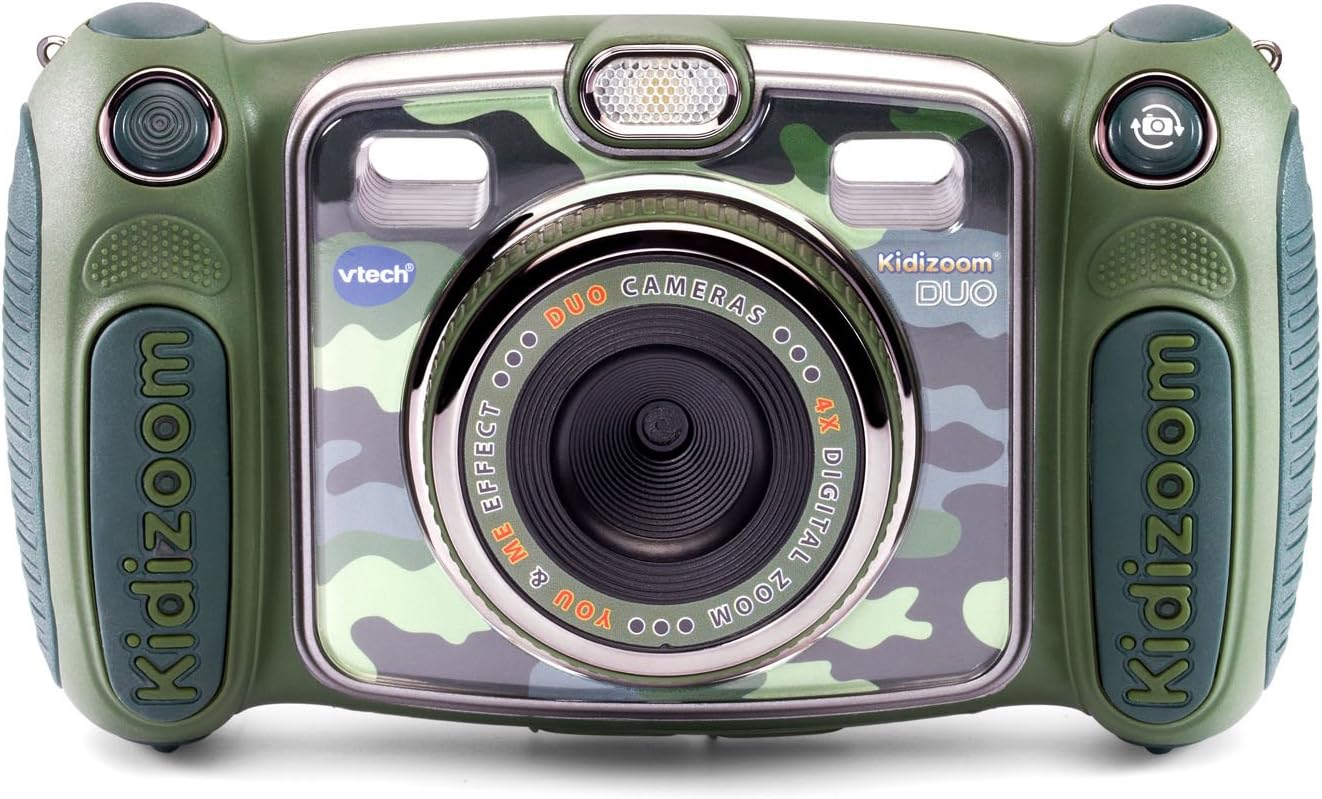 VTech Kidizoom Duo Selfie Camera, Camouflage
