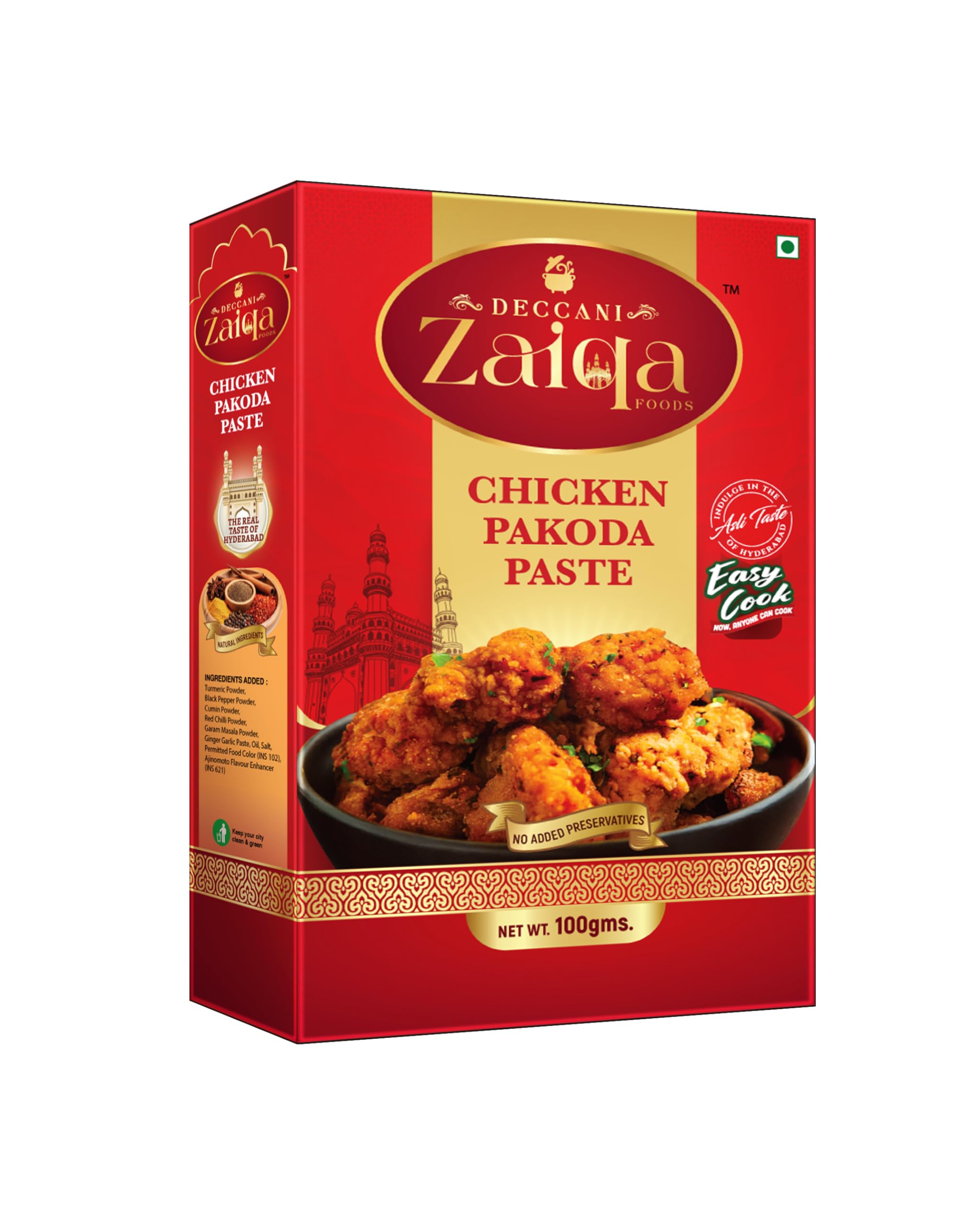 DECCANI ZAIQA FOODS Chicken Pakoda Paste | Authentic Indian Spice