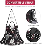 Fmeida Backpack for Women Anti Theft Sac a Dos Femme Convertible Casual Shoulder Bag Travel Purse for Ladies Girls Work