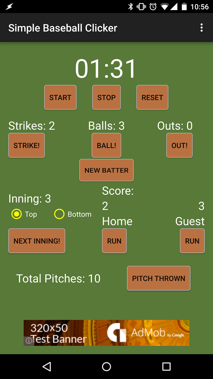 Simple Baseball Clicker - App on Amazon Appstore
