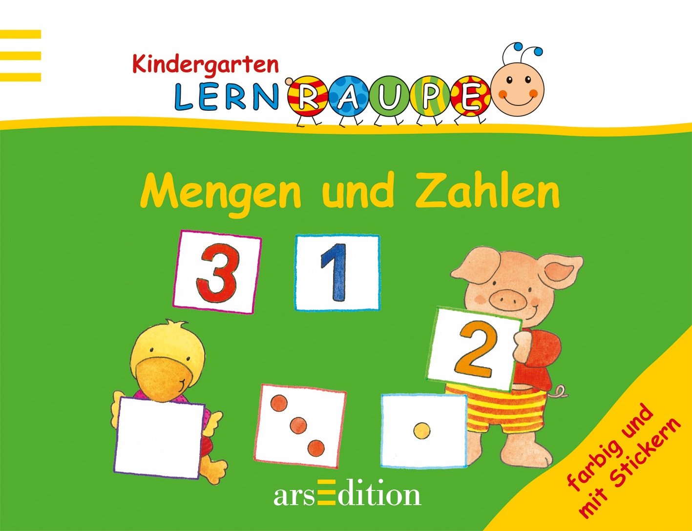 Lernraupe - Mengen und Zahlen (Kindergarten-Lernraupe)