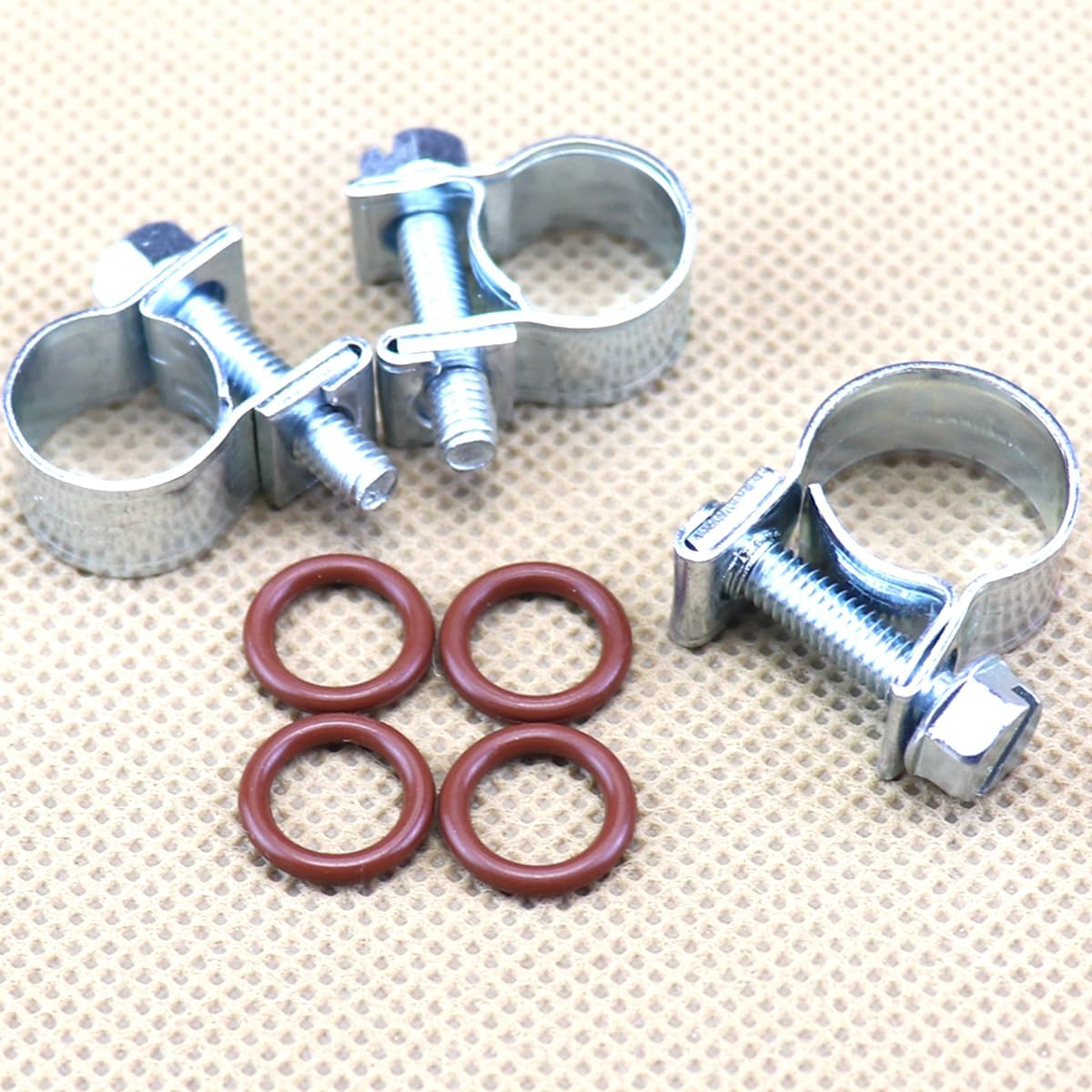4 Piece 5/16" Gas Fuel Line Hose Quick Release Disconnect Coupling Kit Set For Fits R1200GS, R1200ST, and R NineT