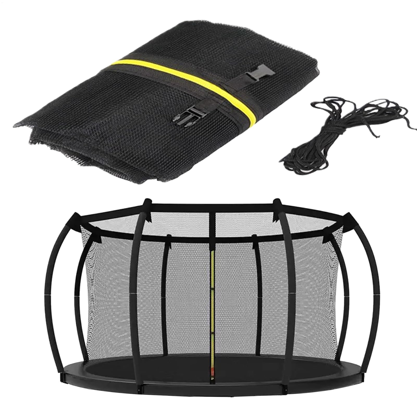 Red De Reemplazo Trampolín - Rosso De Seguridad Repuesto Trampolín | Accesorios Vallado Protector Saltar En Jardín Patio Trasero Seguridad Para Trampolin Repuesto