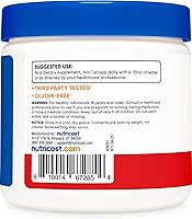 Vista 4 de Nutricost Polvo de citrato de magnesio (ponche de fruta, 8.82 oz)