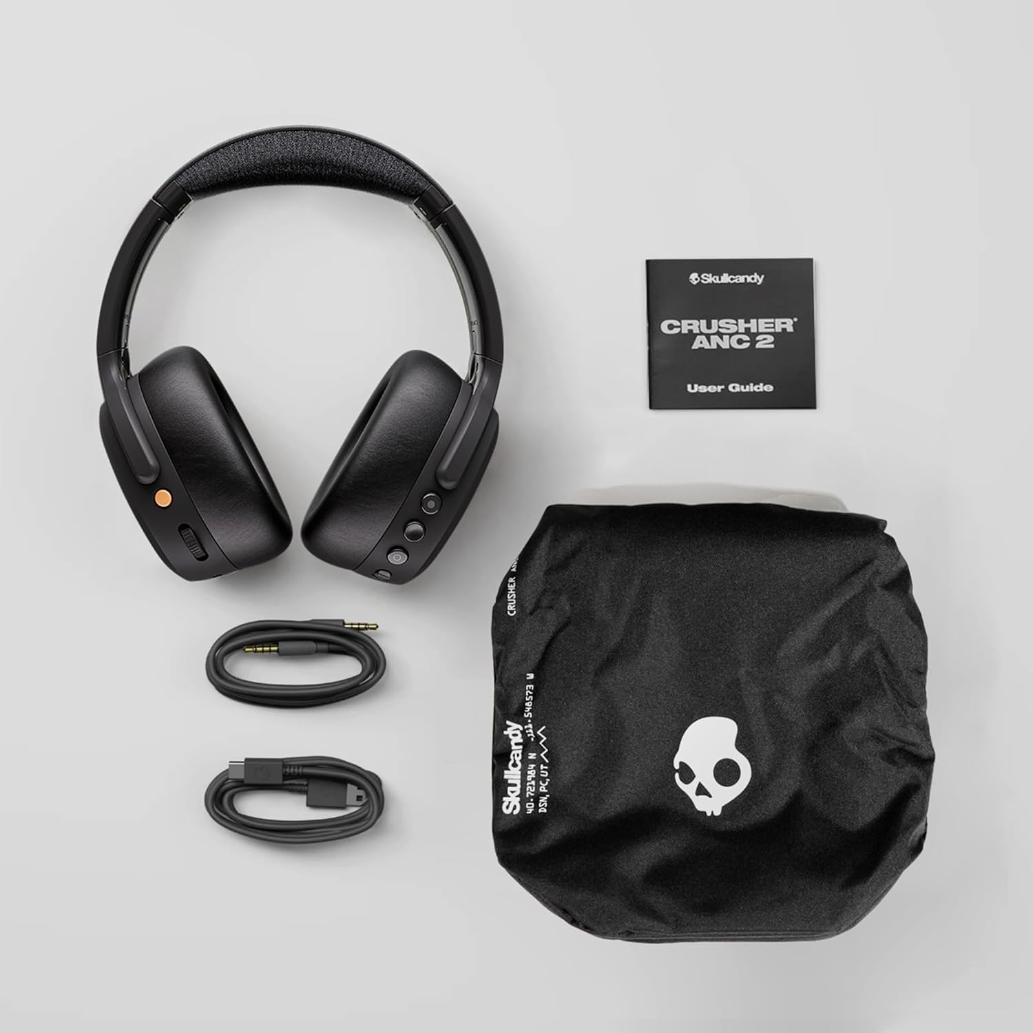 Skullcandy Crusher ANC 2 Wireless Headphones - Realtree Edge Colors Drab | Multi-Sensory Crusher Bass, Over-Ear Fit, Noise Cancelling, 60 Hours Battery, Working Out, Gym, Travel, Study, Music, Gaming