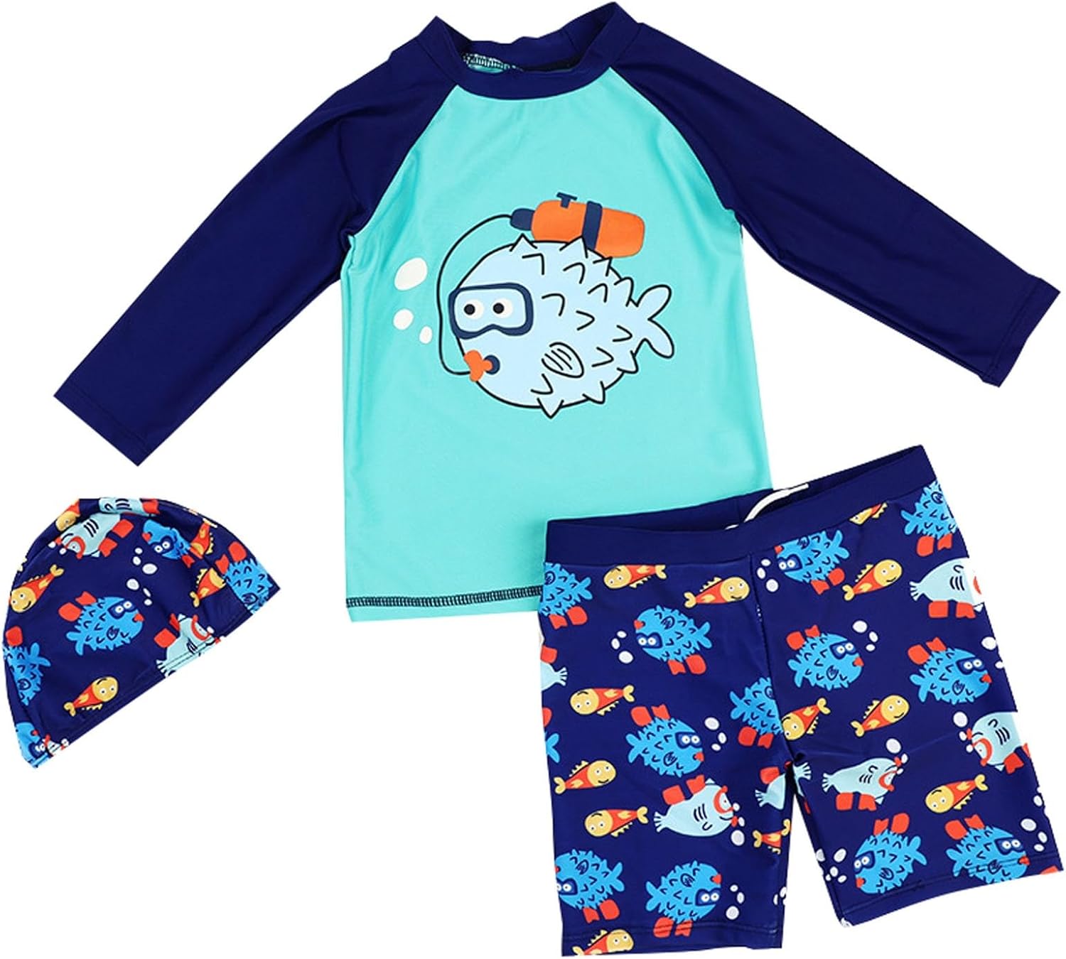 Toddler Boy Bathing Suits Baby Boys 2pcs Rash Guard