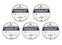 Vista 8 de Rollo de cinta autoclave de 60 yardas, indica esterilización para herramientas dentales, instrumentos quirúrgicos y accesorios de tatuaje, cinta