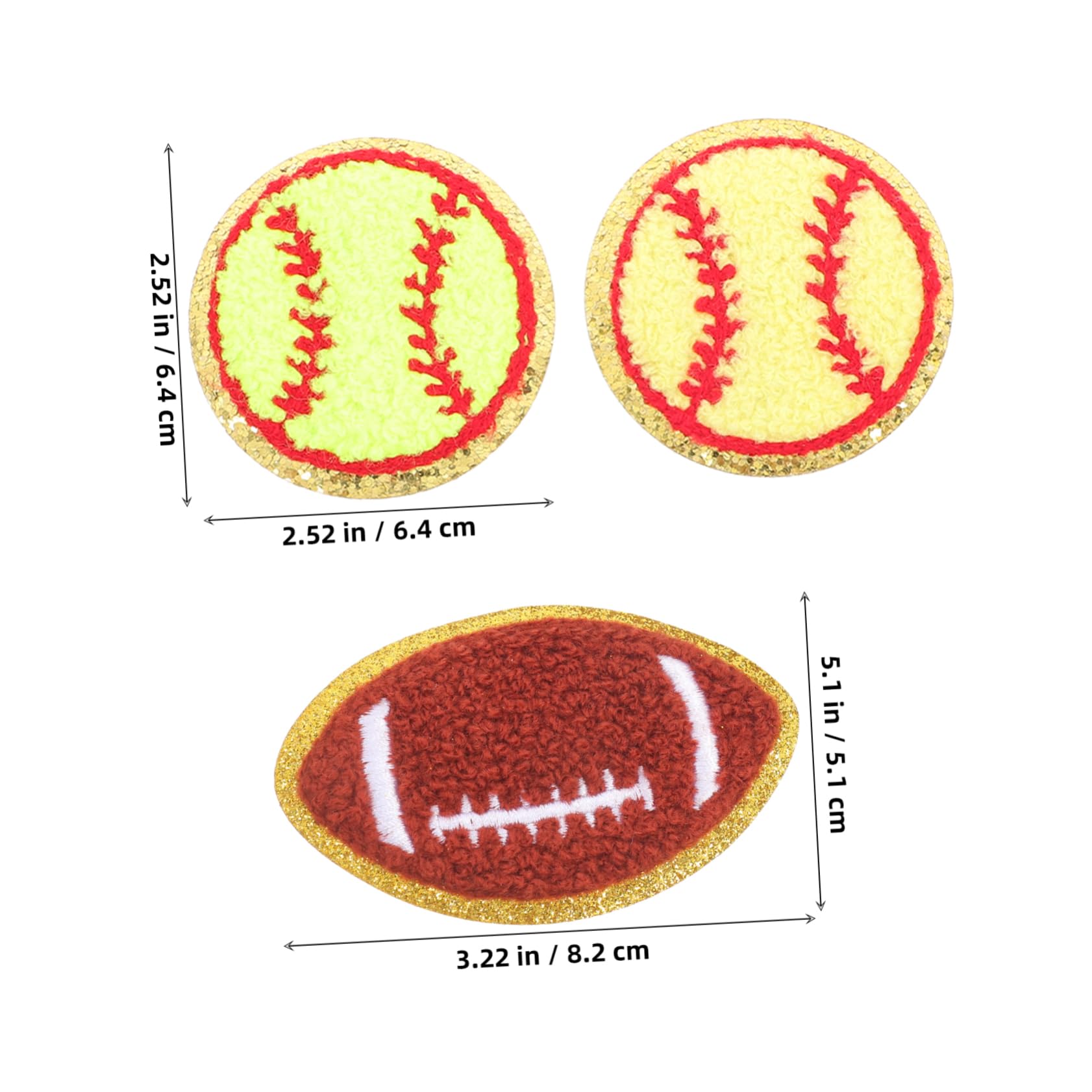80stücke Teiliges Von Sportball-patches Zum Aufbügeln Dekorative Stoffaufnäher Für Kleidung Taschen Und Hüte Vielseitig Einsetzbar Für Jeans Jacken Und Handarbeiten
