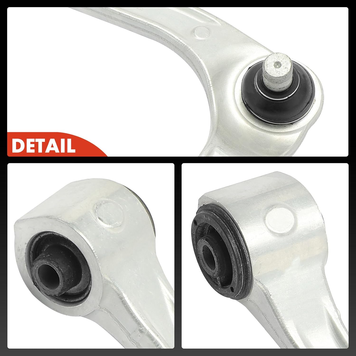 A-Premium Front Left Upper Control Arm, with Ball Joint and Bushing, Compatible with Infiniti M35h 2012-2013, M37 2011-2013, M56 2011-2013, Q70 2014-2019, Q70L 2015-2019