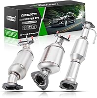 Vista 1 de Kit de convertidor catalítico frontal de alto flujo de ajuste directo para Chevy Traverse 2009 2010 2011 2012 2013 2014 2015 2016 2017 GMC Acadia