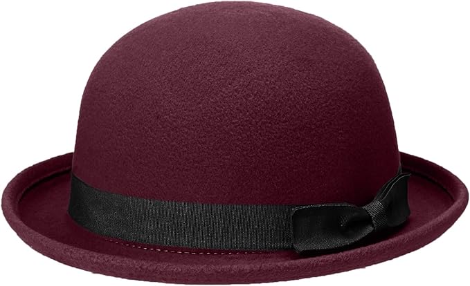 Amazon ウィゴー Wego ボーラー ハット 帽子 ワイン Free フリー サイズ レディース ハット 通販