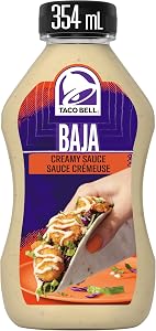 Taco Bell Creamy Baja Sauce, 354 mL Bottle