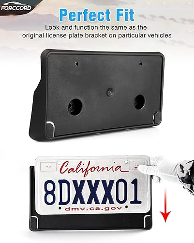 Miniatura 5 de Ajuste personalizado para soporte de matrícula Dodge RAM 1500 Pickup 2013 2014 2015 2016 2017 2018RAM 1500 Classic 2019 2020 repuesto 68141642AA