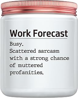 Funny Gifts for Boss, Unique Coworker Colleague Friend Assistant Employee Colleague Humor Work Gift Office Candle