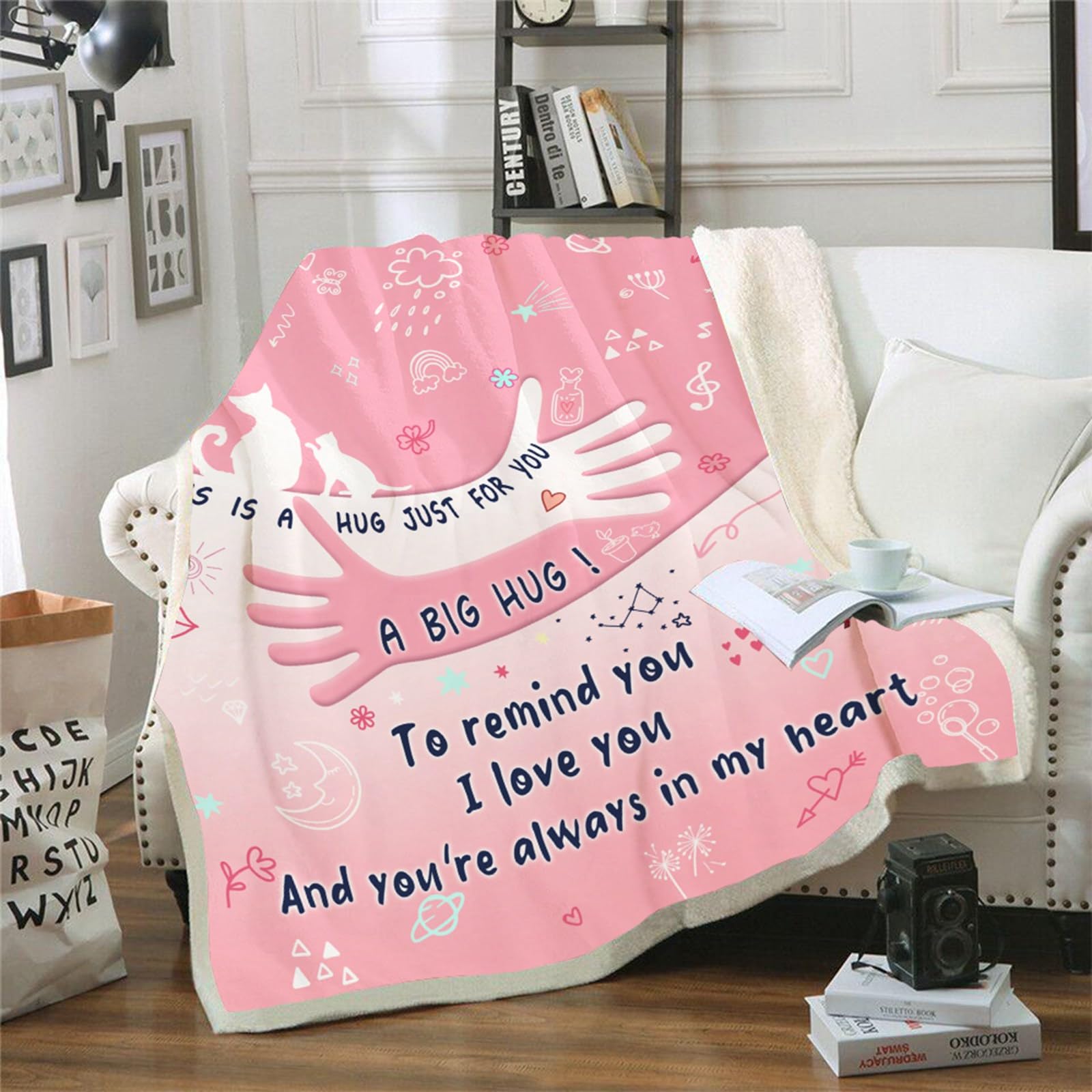 Snapklik.com : Get Well Soon Gift For Women-Super Soft Hug Blanket