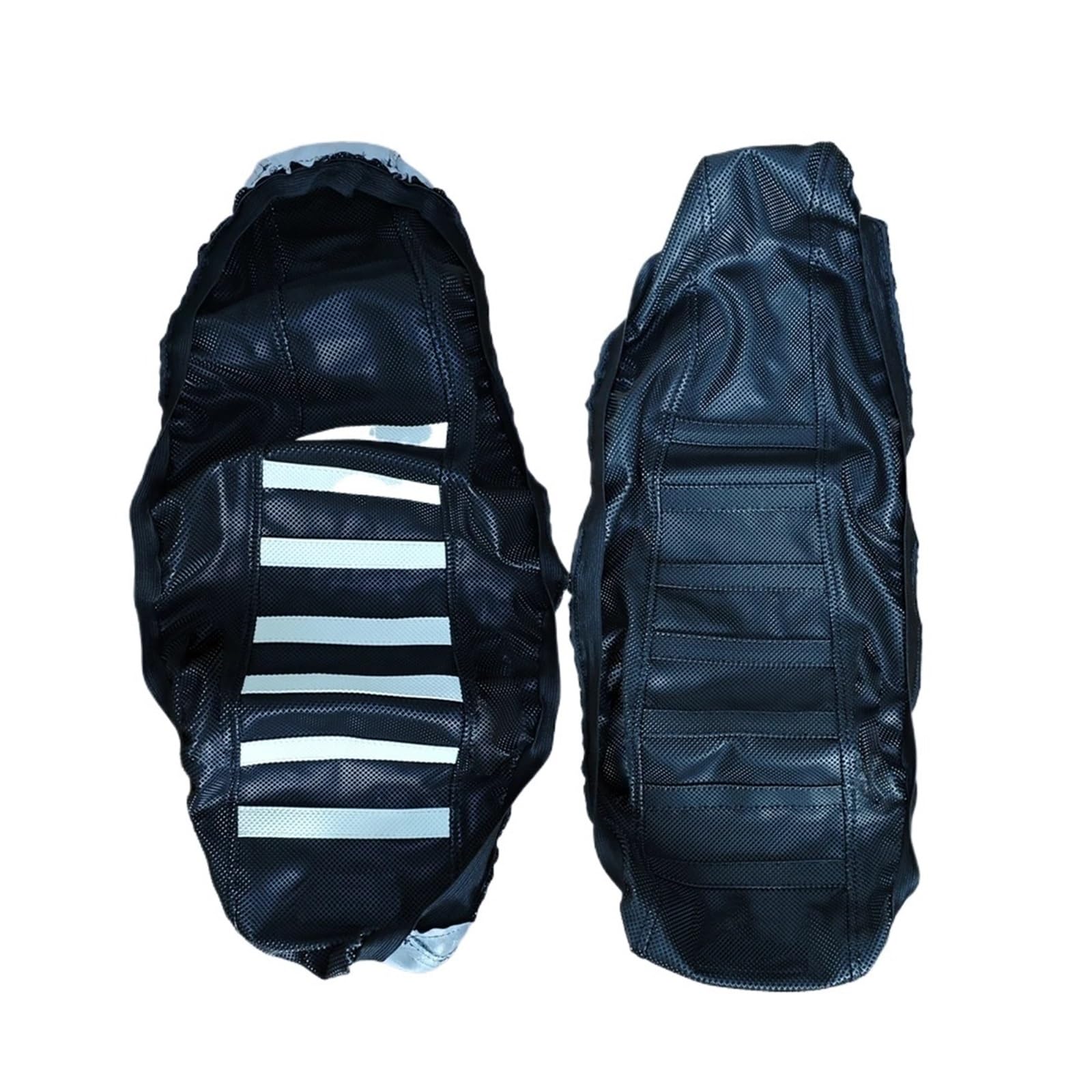 Per Moto per coprisedile Cuscino a coste antiscivolo impermeabile per parte di ricambio Surron Ultra Coprisedile per moto(Bianco)