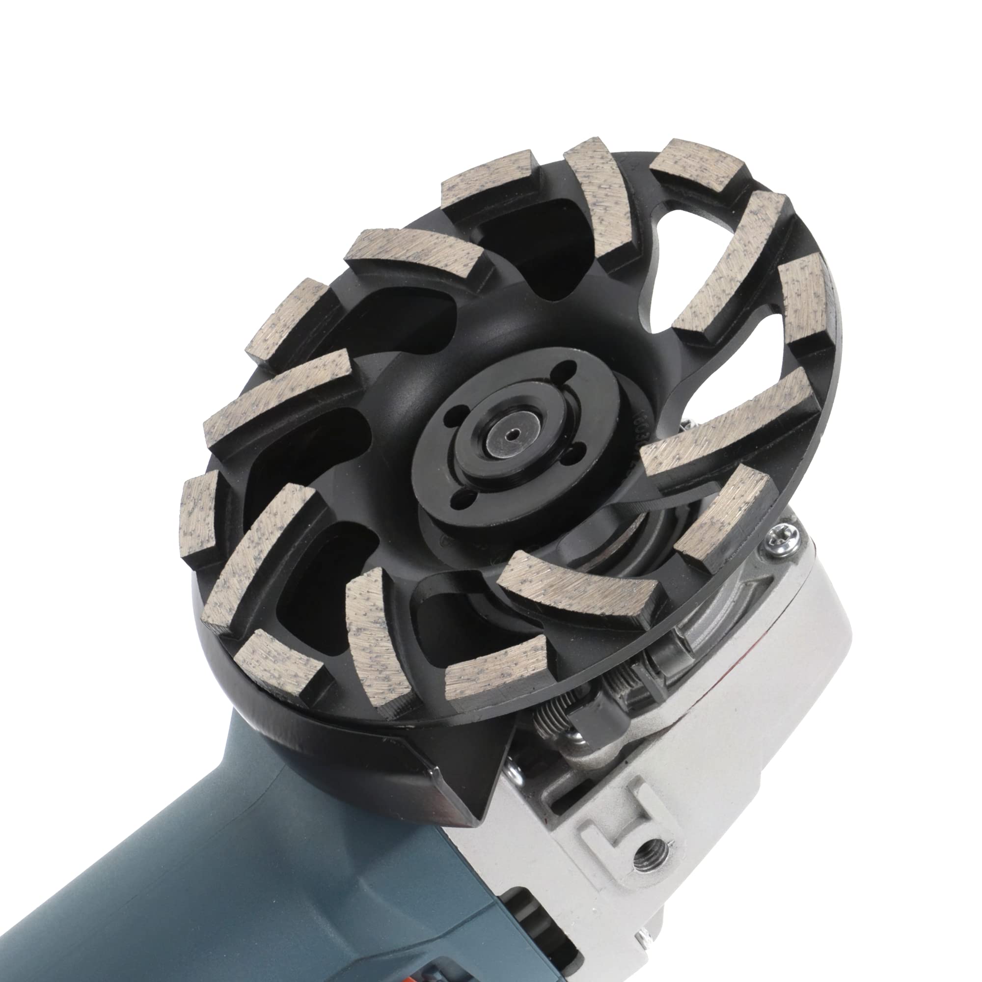 PRODIAMANT ST91 Meule boisseau diamantée turbo 125 mm x 22,23 mm pour asphalte chape matériaux abrasifs