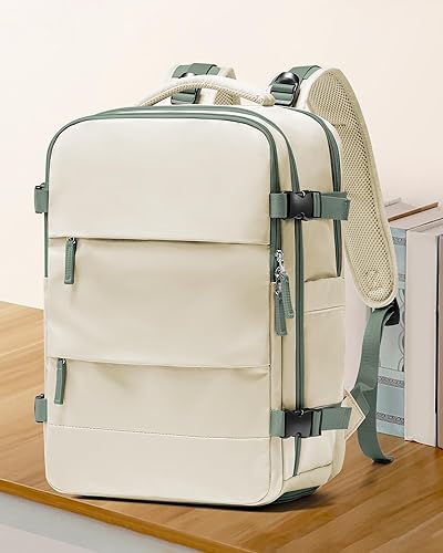 Miniatura 90 de coowoz Mochila de viaje grande para mujeres y hombres,Mochila de transporte,Mochila de senderismo impermeable para deportes al aire libre, Azul, 45